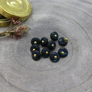 Boutons Jewel (à l'unité) - Forest - 9 mm