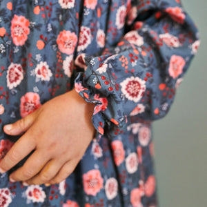 Coupon de Tissu viscose création ©ikatee - Blossom - Orage