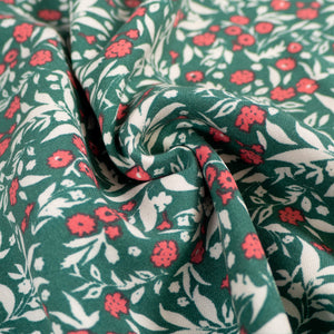 Tissu viscose - PUKKA - Vert