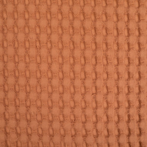 Tissu nid d'abeille géant - Cassonade