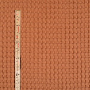 Tissu nid d'abeille géant - Cassonade