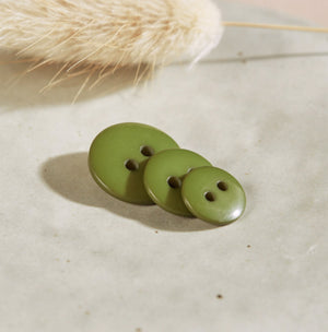 Boutons Classic Shine (à l'unité) - Matcha Leaf