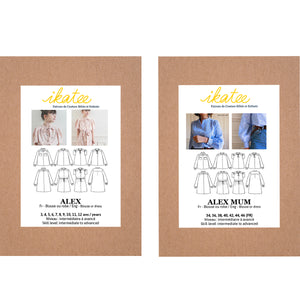 Duo de patron de blouse et robe 