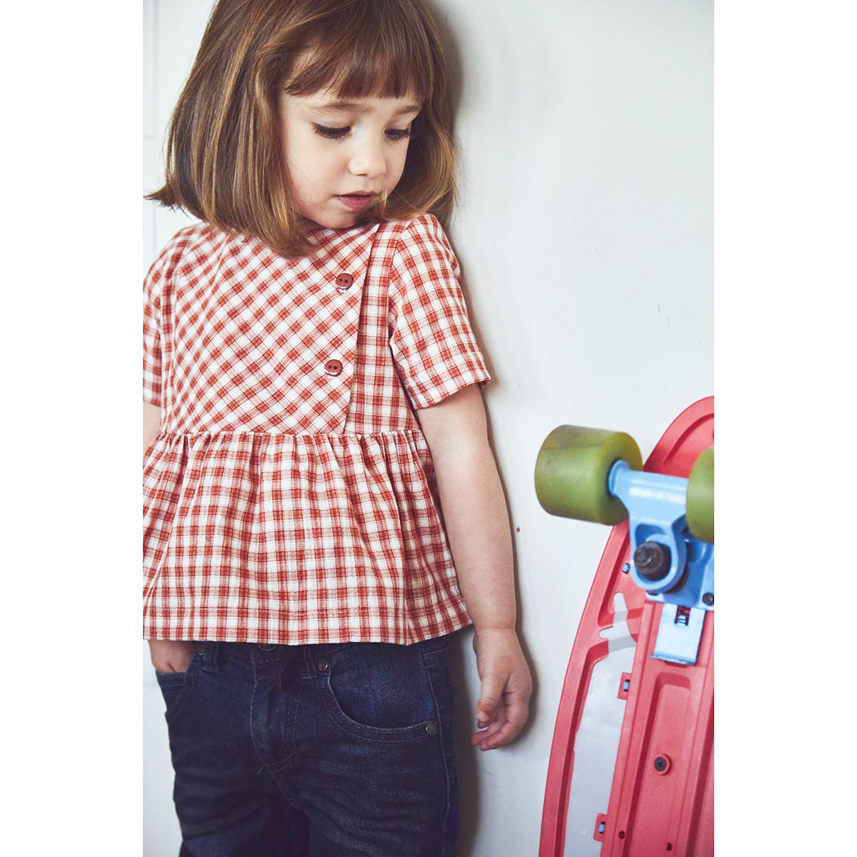 Patron de blouse et robe pour petite fille 