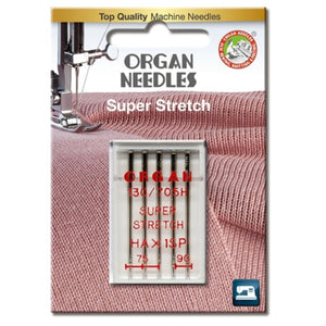 Aiguilles Super Stretch Organ - Assort. 75 et 90