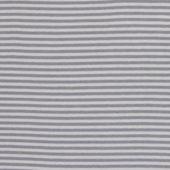 Coupon de Bord côte Rayé - Gris clair / Gris