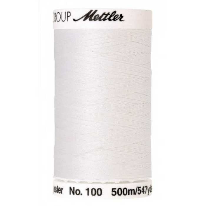 Fil à coudre Mettler 500m - 2000 - Blanc