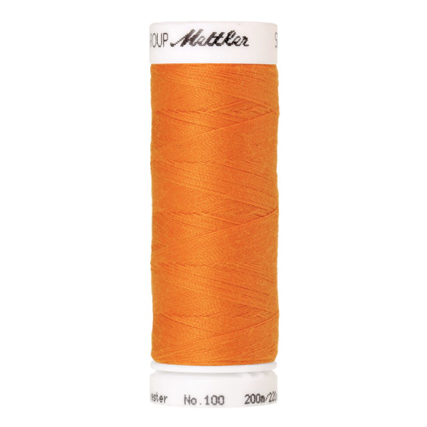 Fil à coudre Mettler 200m - 122 - Orange