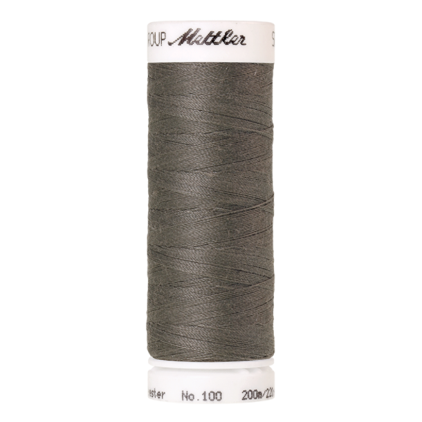 Fil à coudre Mettler 200m - 414 - Gris moyen