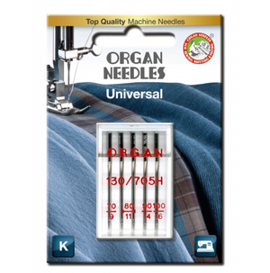 Aiguilles Universelles Organ (boîte de 5) grosseur 70 à 100