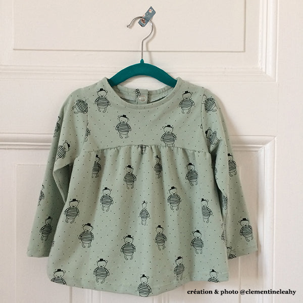 T-shirt pour bébé mixte DIY