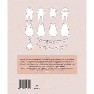 Livre de couture bébé "BONNE NUIT" Ebook