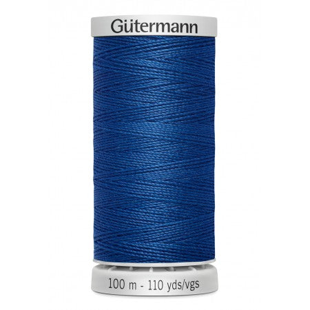 Fil à coudre Gütermann 100m - Extra-fort - Bleu vif