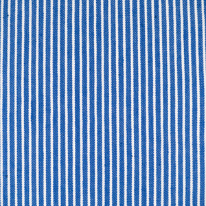 Tissu Jean 11,7oz - Rayé - Bleu Cobalt - 330g/m2