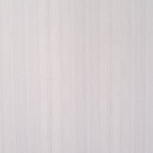 Tissu Voile de coton brodé - Rayures - Blanc