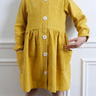 Couture robe avec poches plaquées