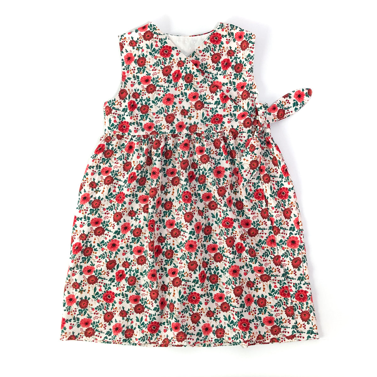 Couture robe sans manches pour enfant 