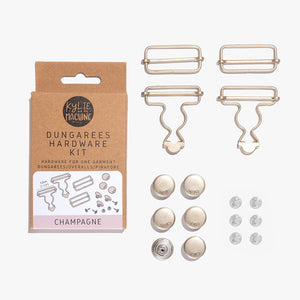 Kit boucles pour salopettes - Kylie And The Machine - 38 mm - Champagne