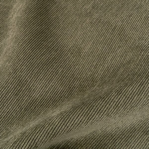 Tissu Velours stretch milleraies - Vert kaki