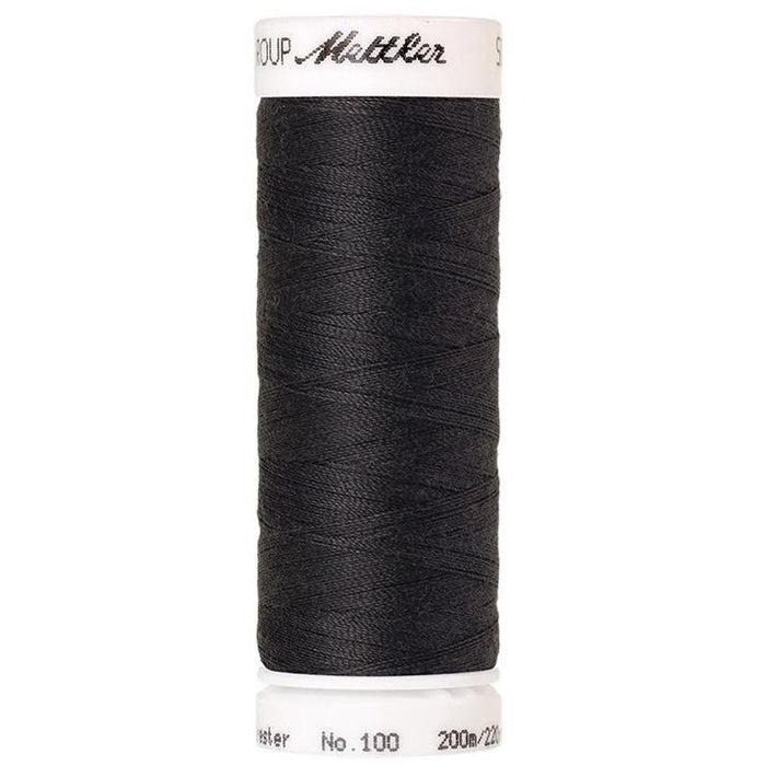Fil à coudre Mettler 200m - 348 - Gris anthracite