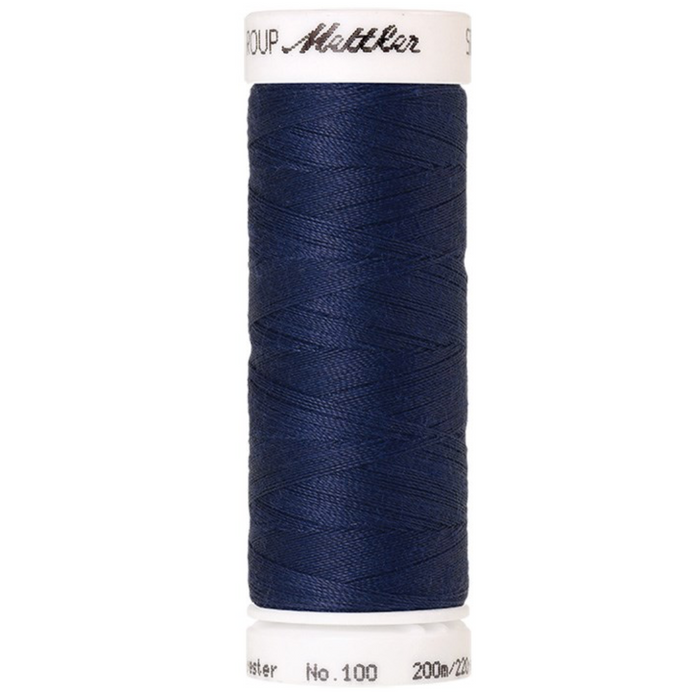 Fil à coudre Mettler 200m - 1467 - Bleu navy