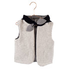 Couture de gilet à capuche pour bébé mixte 