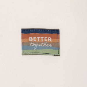 Étiquettes tissées ©ikatee - Better Together - x5