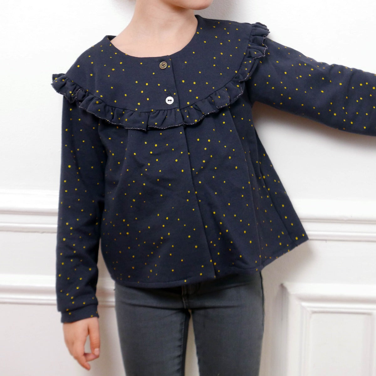 Patron cardigan pour fille 