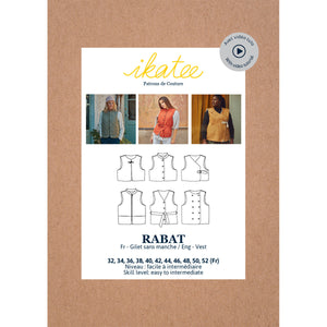 Kit Gilet Rabat - doudoune Rose - du 48 au 52