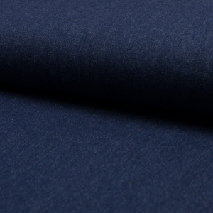 Coupon de Tissu Jean coton 6oz - bleu foncé