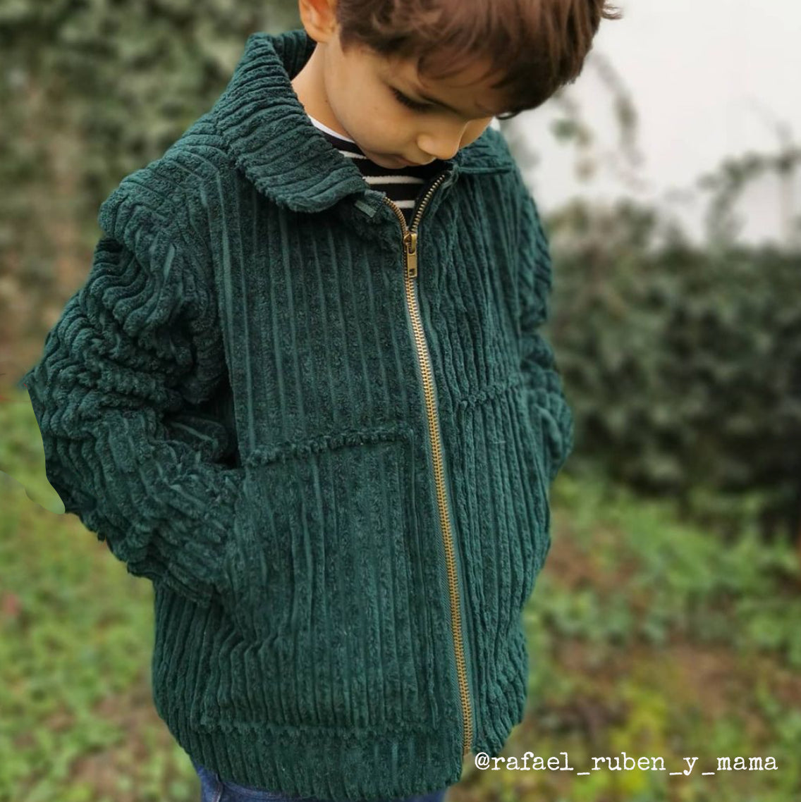 Patron parka veste et manteau enfant SAM KIDS pochette